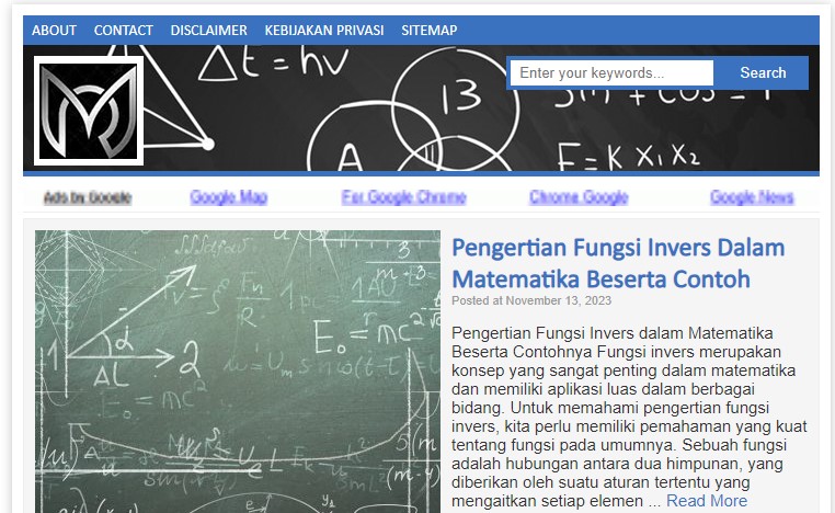 %rumus matematika%, &belajar matematika&, &pintar matematika&