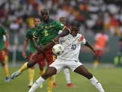 10 Pemain Guinea Cukup untuk Tahan Imbang Kamerun di Piala Afrika