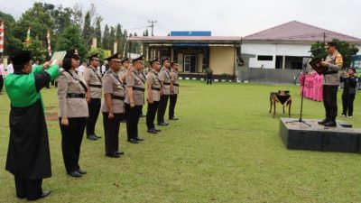 Pimpin Sertijab 8 Pejabat, Ini Pesan Kapolres Bengkulu Utara