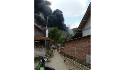 TUTURPEDIA - Breaking news, Sumur Rakyat Desa Gandu Terbakar
