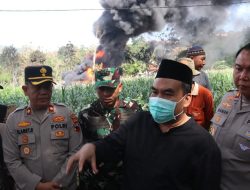Insiden Kebakaran Sumur Minyak Ilegal Di Wilayah Kecamatan Bogorejo, Arief Rohman Ambil Langkah Tegas