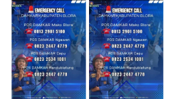 TUTURPEDIA - SIAGA 24 JAM! Catat Nomor Penting Ini: Daftar Lengkap Kontak Darurat DAMKAR Kabupaten Blora dari Mako Hingga Pos Randublatung