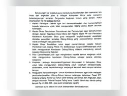 Demi Keselamatan Warga dan Tertib Lalu Lintas, Bupati Blora Terbitkan SE Larangan Odong-Odong,