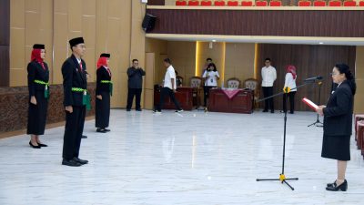 TUTURPEDIA - Lantik 42 Anggota DPPI, Wali kota Agustina Harap Bisa Jadi Benteng Ideologi