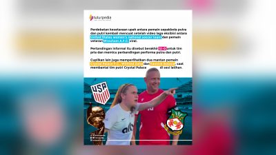 Laga Eksibisi dan Perdebatan Upah Setara: Saat Sepak Bola Putri Dibandingkan dengan Tim Putra 4 TUTURPEDIA - Laga Eksibisi dan Perdebatan Upah Setara: Saat Sepak Bola Putri Dibandingkan dengan Tim Putra