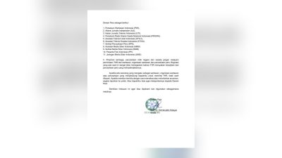 TUTURPEDIA - Dewan Pers Tegaskan: Wartawan Dilarang Minta THR ke Instansi Pemerintah dan Swasta!