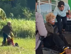 Sadis! Lansia di Jombang Dibacok Anak Jalanan Saat Cari Rumput, Pelaku Babak Belur Dihajar Massa