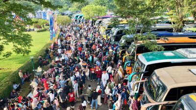 16.186 Pemudik Diberangkatkan Gratis ke Jateng, Ahmad Luthfi Lepas 325 Bus dari TMII 3 TUTURPEDIA - 16.186 Pemudik Diberangkatkan Gratis ke Jateng, Ahmad Luthfi Lepas 325 Bus dari TMII