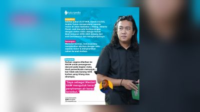 Andrie Yunus Disiram Air Keras di Salemba, KontraS Sebut Ada Pola Serangan Terencana 3 TUTURPEDIA - Andrie Yunus Disiram Air Keras di Salemba, KontraS Sebut Ada Pola Serangan Terencana