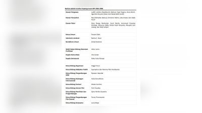 TUTURPEDIA - BPI Umumkan Pengurus 2026–2030, Fokus Perkuat SDM dan Ekosistem Film Nasional