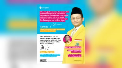 Lagu “MBG: Mas Bahlil Ganteng” Viral di Medsos, Golkar Tanggapi Santai: Apresiasi Kerja Pak Bahlil 3 TUTURPEDIA - Lagu “MBG: Mas Bahlil Ganteng” Viral di Medsos, Golkar Tanggapi Santai: Apresiasi Kerja Pak Bahlil