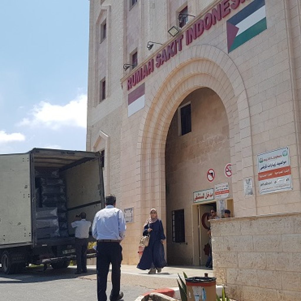 Rumah Sakit Indonesia dituding jadi tempat persembunyian Hamas oleh Israel. Foto: Laman Medical Emergency Rescue Committee
