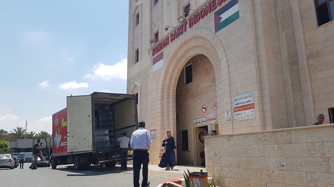 Rumah Sakit Indonesia dituding jadi tempat persembunyian Hamas oleh Israel. Foto: Laman Medical Emergency Rescue Committee