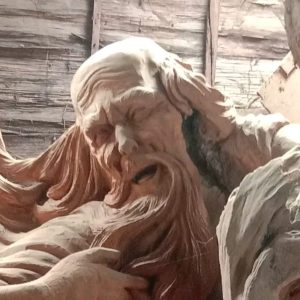 Keindahan Ukiran Akar Jati dari Kabupaten Blora, Menggambarkan Cerita Masa Lampau