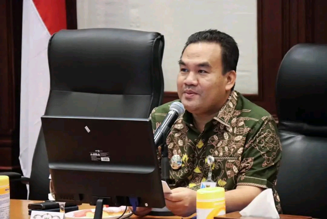 Bupati Blora, Arief Rohman saat memberikan paparan di Jawa Barat. Foto: Istimewa