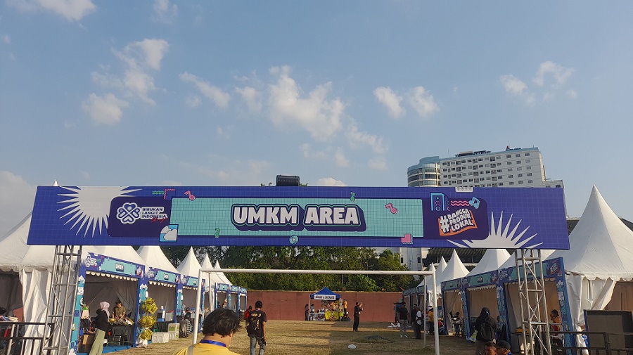 Birukan Langit Indonesia Stage (BLIS) di Stadion Diponegoro. (Foto: Rizal Akbar)