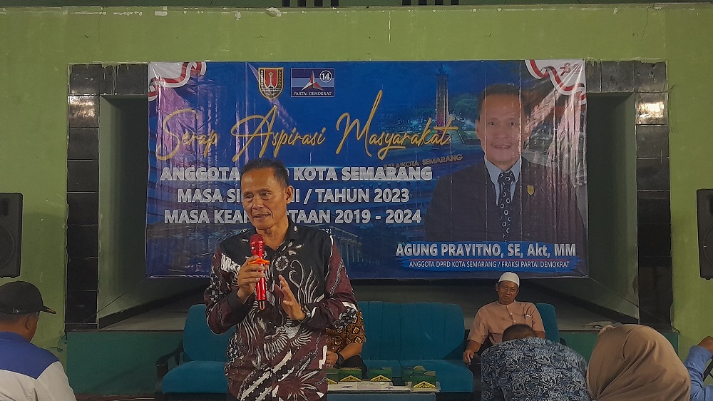 Anggota DPRD Dapil 5 Kota Semarang, Agung Prayitno. (Foto: Dok. Pribadi)