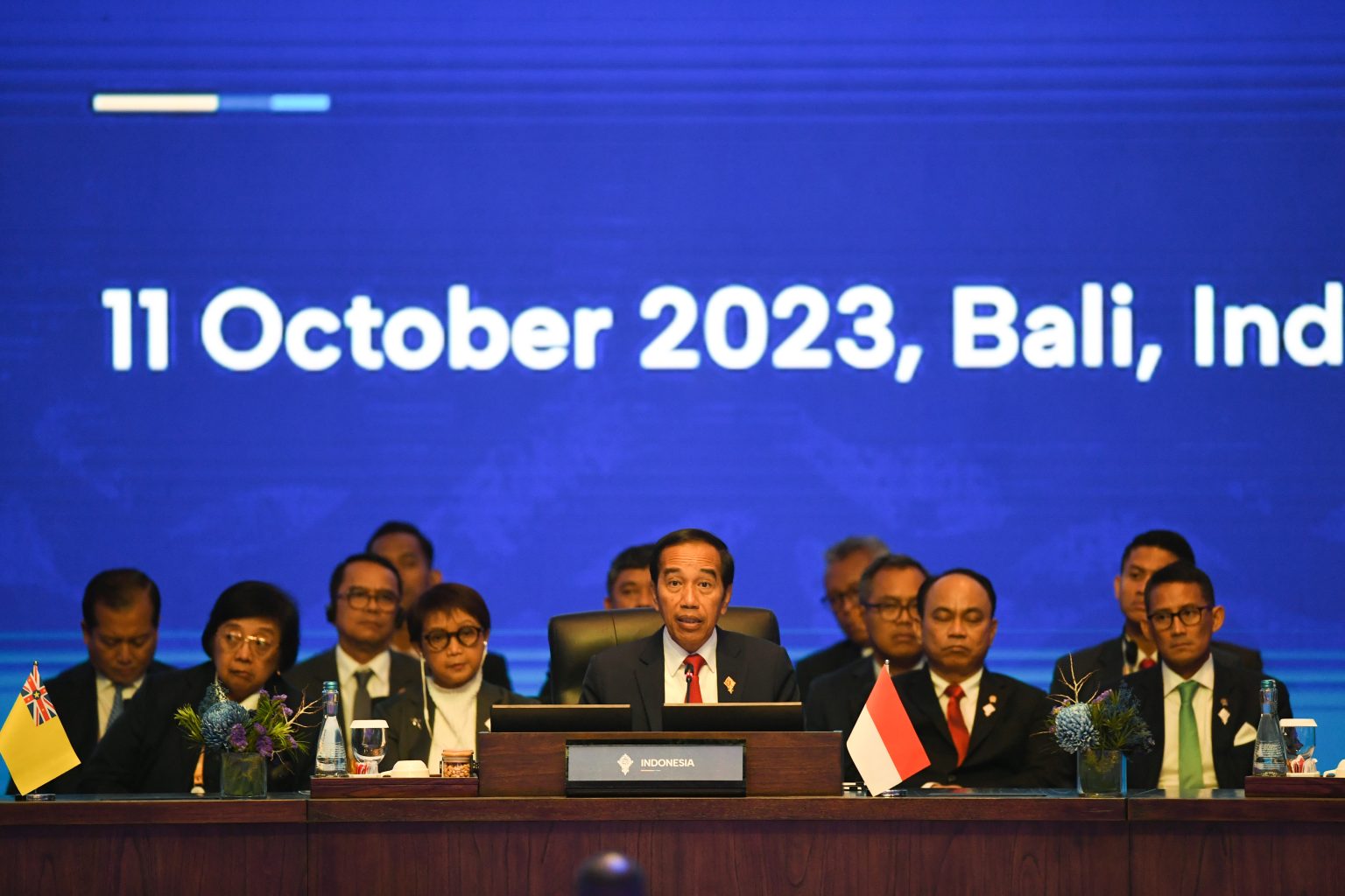 Jokowi buka KTT AIS Forum 2023 di Bali. FOTO: Setkab.go.id