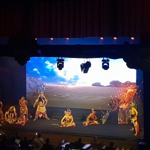 Tampilkan Lakon ‘Saratalpa’, Wayang Orang Sriwedari Solo Pukau Penonton Festival Wayang Orang Nasional