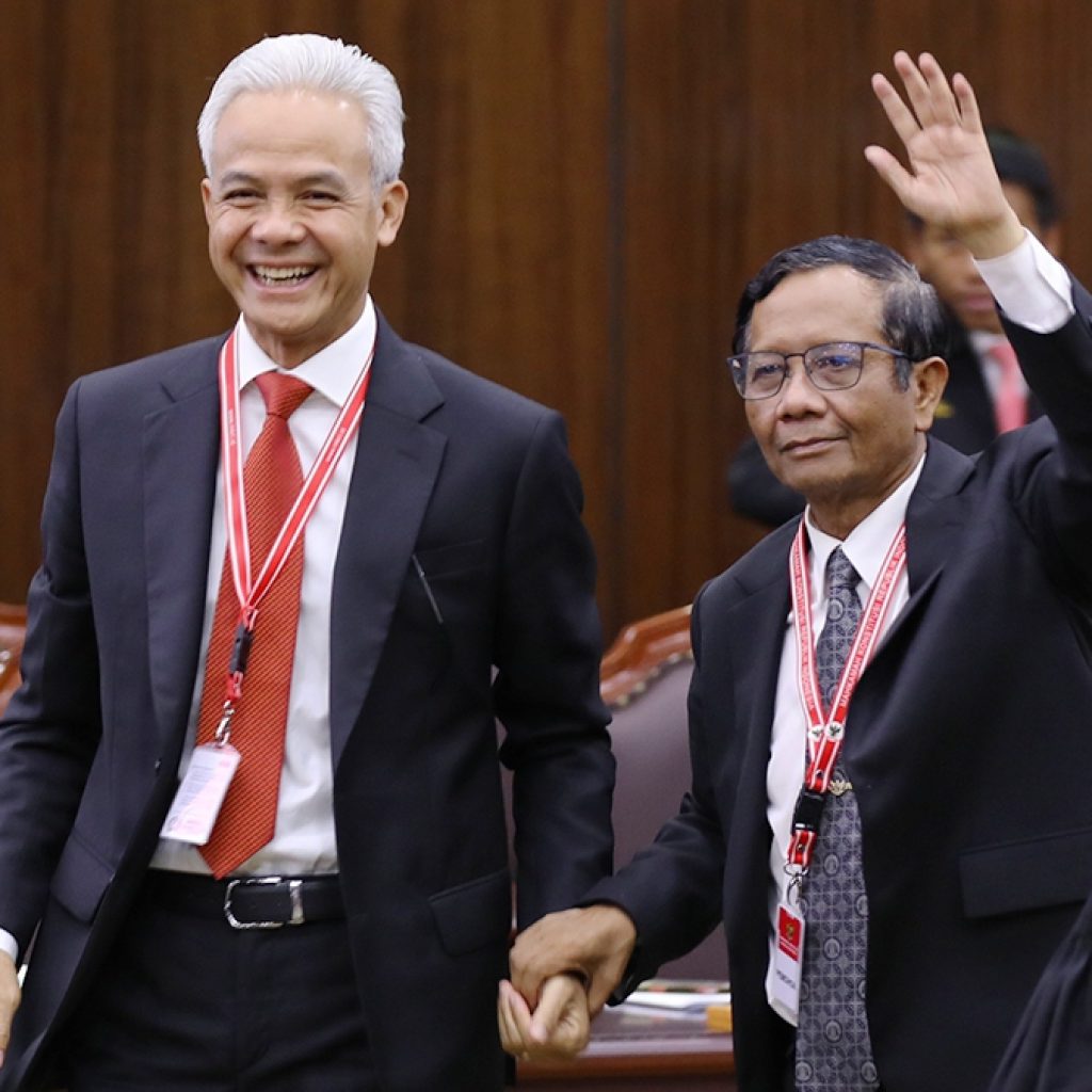 MK Tolak Permohonan Kubu Ganjar-Mahfud, 3 Hakim Ajukan Dissenting Opinion
