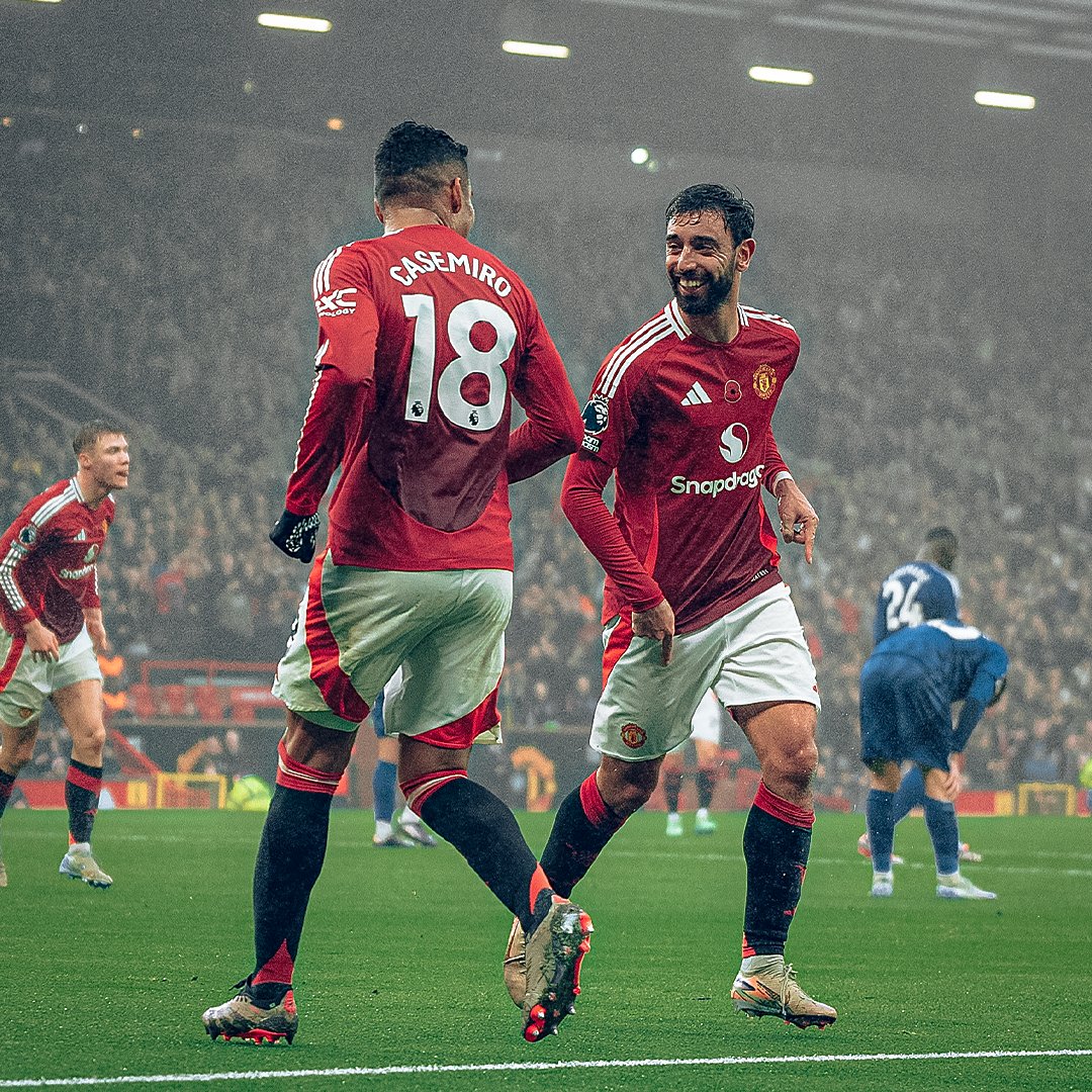 TUTURPEDIA - Rangkuman Matchweek 11 Liga Inggris 2024/25: MU Kembali ke Jalur Kemenangan, City Terjegal Brighton 