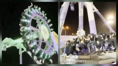 TUTURPEDIA - Wahana 360° Ride di Taif Saudi Arabia Patah Saat Beroperasi, 23 Orang Terluka