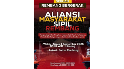 TUTURPEDIA - Beredar Seruan Rembang Bergerak, Ini Fakta di Lapangan