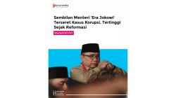 Sembilan Menteri Era Jokowi Terseret Kasus Korupsi, Tertinggi Sejak Reformasi