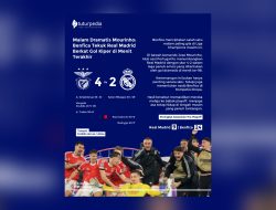 Malam Dramatis Mourinho: Benfica Tekuk Real Madrid Berkat Gol Kiper di Menit Terakhir