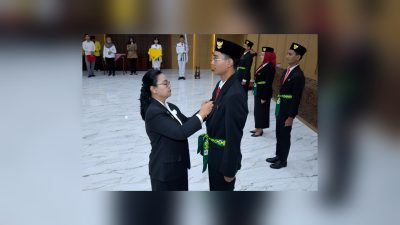 TUTURPEDIA - Lantik 42 Anggota DPPI, Wali kota Agustina Harap Bisa Jadi Benteng Ideologi