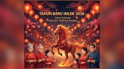 Imlek 2026 Segera Tiba! Ini Makna Mendalam dan Filosofi Tahun Kuda Api yang Perlu Diketahui