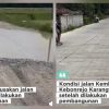 Dulu Bak Kubangan, Kini Mulus Berbeton! Warga Sambut Suka Cita Jalan Kembang-Karangtalun