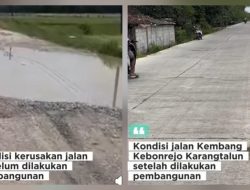 Dulu Bak Kubangan, Kini Mulus Berbeton! Warga Sambut Suka Cita Jalan Kembang-Karangtalun