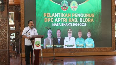 TUTURPEDIA - Pengurus APTRI Blora Masa Bhakti 2024-2029 Dikukuhkan, Arief Rohman Sampaikan Harapan Ini
