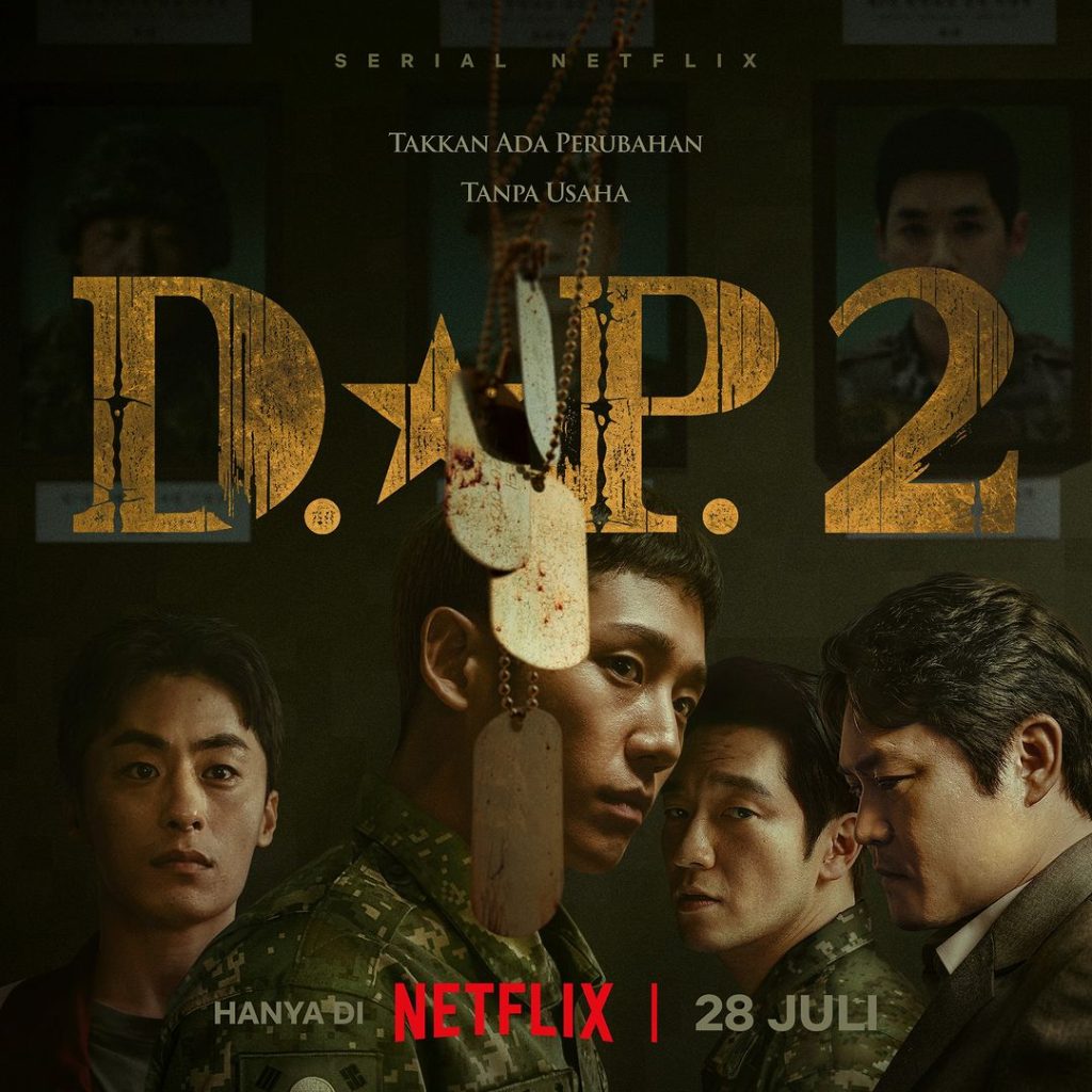 Link nonton D.P. season 2. (Foto: Instagram @netflixid)