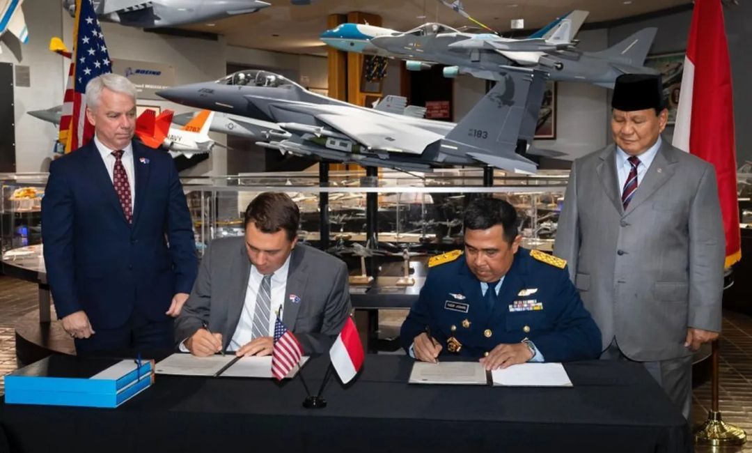 Indonesia Beli 24 Jet Tempur F-15EX dari Amerika Serikat. (Foto: Instagram Kemhan RI)