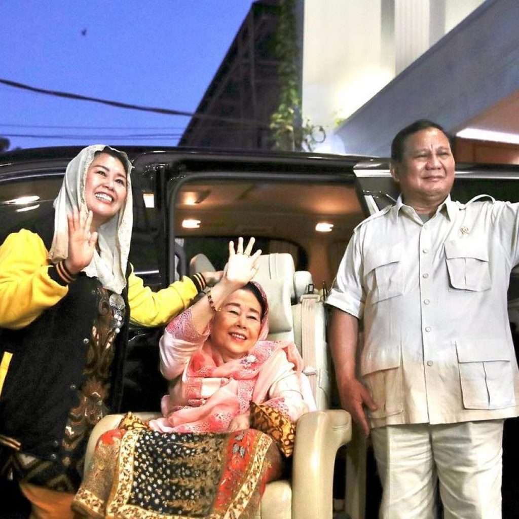 Yenny Wahid bertemu Bacapres Koalisi Indonesia Maju, Prabowo Subianto. FOTO: Instagram @prabowo