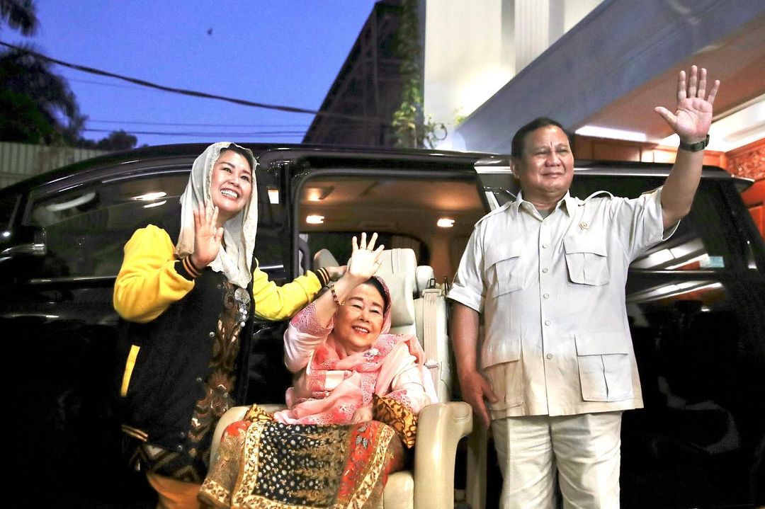 Yenny Wahid bertemu Bacapres Koalisi Indonesia Maju, Prabowo Subianto. FOTO: Instagram @prabowo