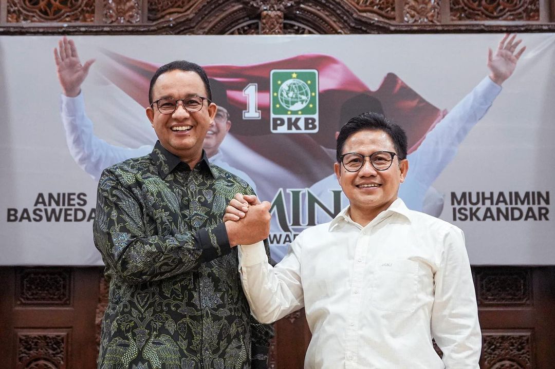Pasangan Anies Baswedan dan Cak Imin masih minim dukungan. FOTO: Instagram.com/aniesbaswedan