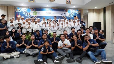 TUTURPEDIA - Tutup Kegiatan Sosial "Nostalgic Ramadan", ASTON Inn Pandanaran Undang Yatim-piatu Menginap di Hotel