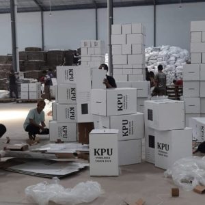 4.748 Kotak Suara Dirakit, KPU Kota Semarang Targetkan Dua Hari Selesai