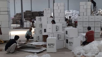 4.748 Kotak Suara Dirakit, KPU Kota Semarang Targetkan Dua Hari Selesai