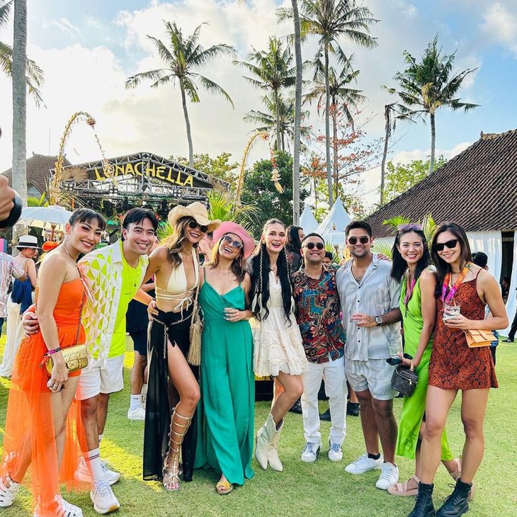 Rayakan Ultah ke-40, Luna Maya Gelar Pesta Bak Festival Lunachella