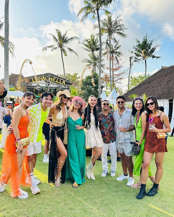 Luna Maya gelar pesta ulang tahun bertema festival. Foto: Instagram.com/mrsayudewi