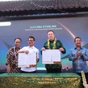 Kemenkes Kerja Sama dengan Starlink, Sediakan Akses Internet di Puskesmas Terpencil