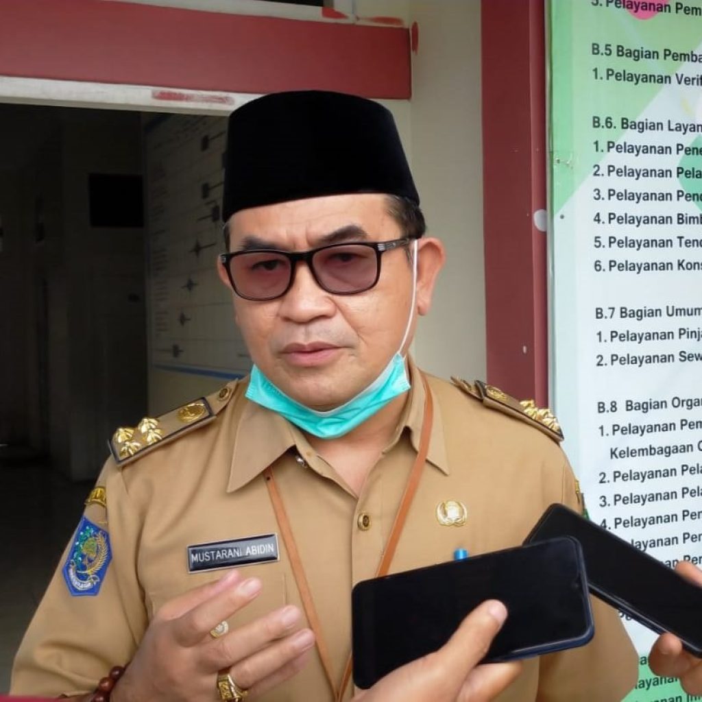 Sekretaris Daerah (Sekda) Lebong, H Mustarani Abidin, SH, M.Si. Foto: Dok. Riki Santoso.