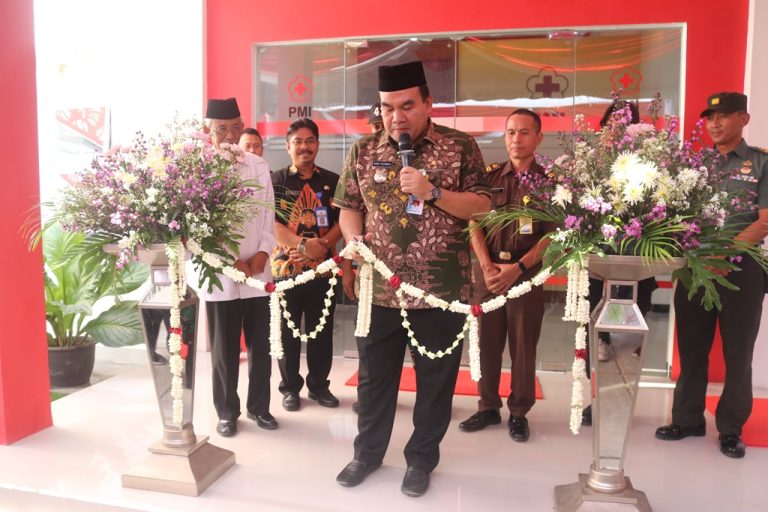 Peresmian gedung baru UDD PMI Blora. Foto: Istimewa