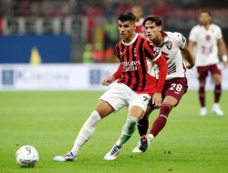 Kebobolan 2 Gol Lebih Dulu, Morata dan Okafor Selamatkan Muka Milan dari Kekalahan