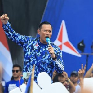 Partai Demokrat Kampanye di Banyuwangi, AHY: Prabowo-Gibran Harus Menang
