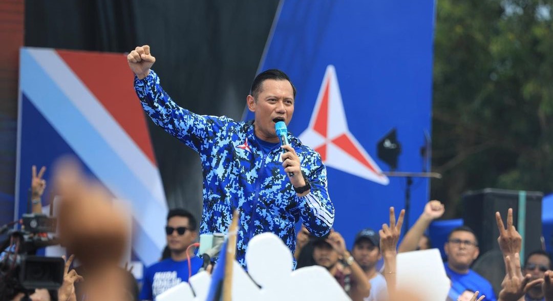 AHY dan Demokrat kampanyekan Prabowo-Gibran di Banyuwangi. Foto: Instagram.com/agusyudhoyono